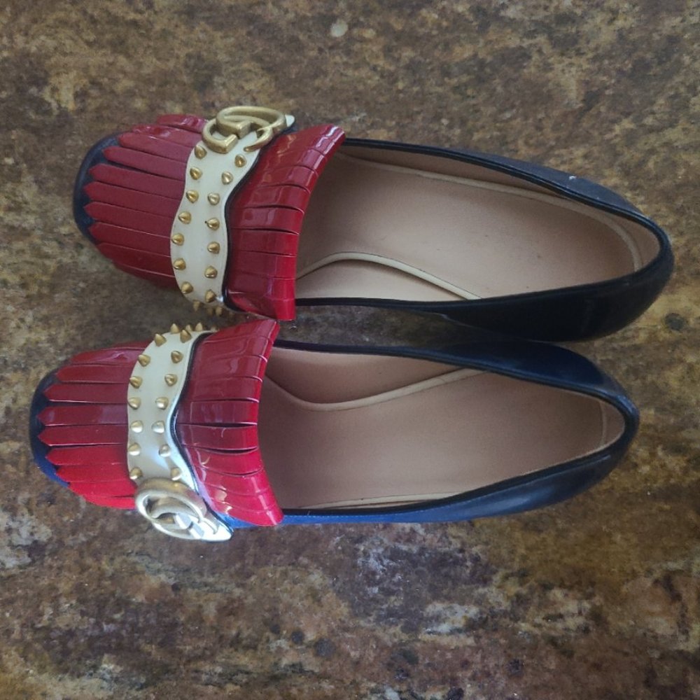 Gucci Women's Mid Heel Pump